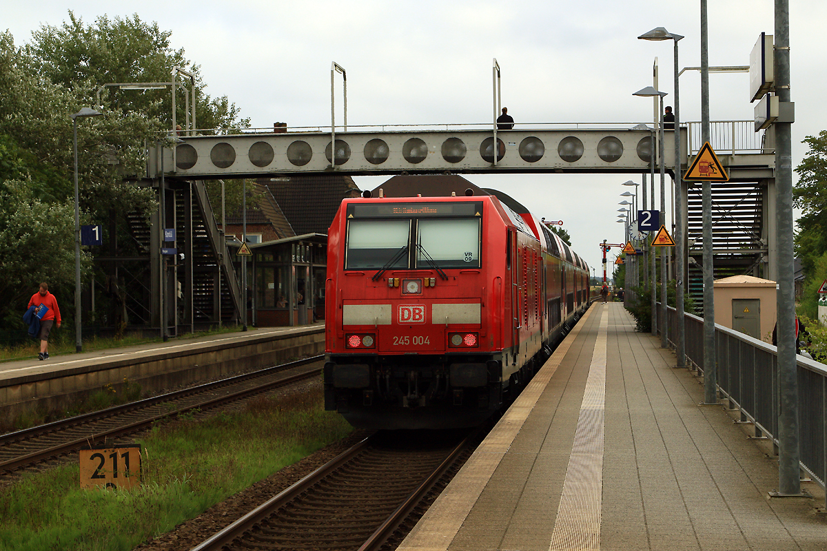 Von hinten