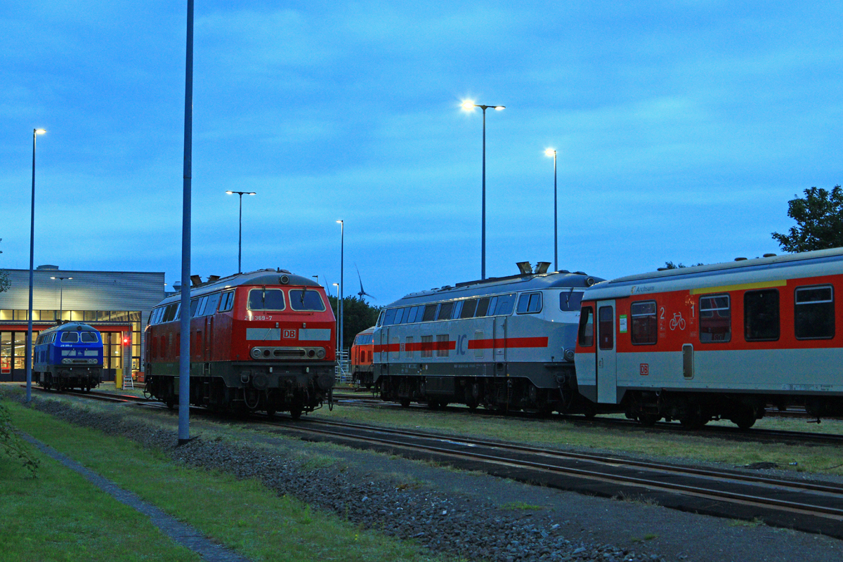 Abend am Bw Niebüll