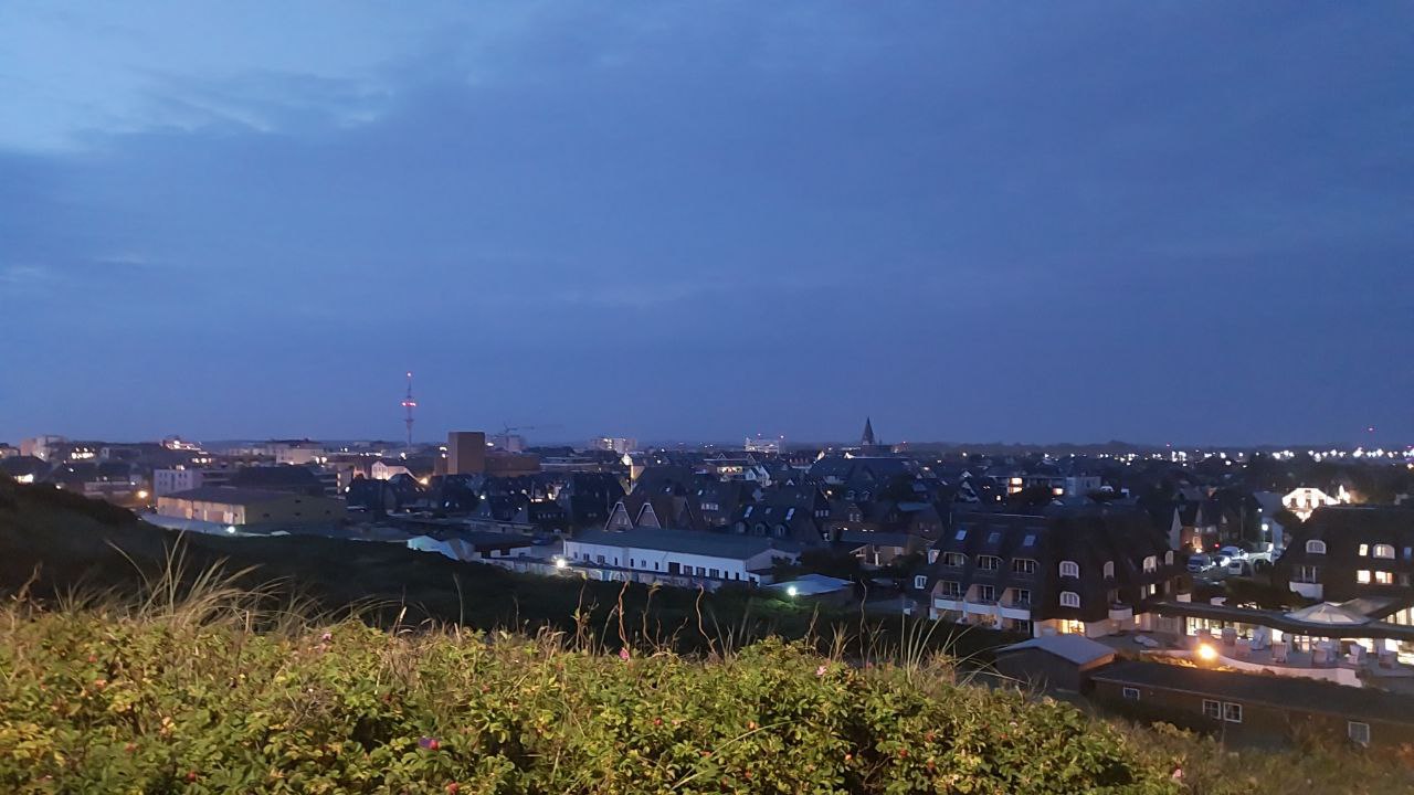 Westerland bei Nacht
