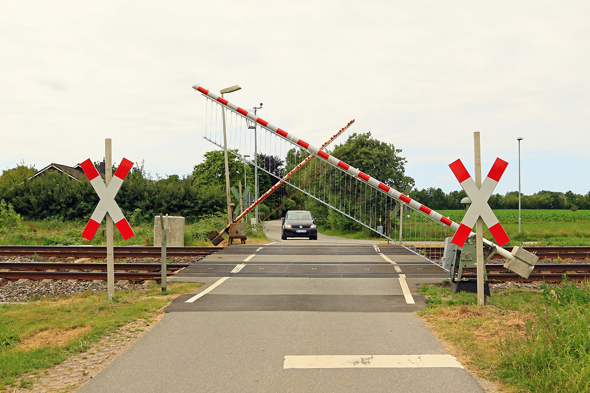 Bahn�bergang Lindholm